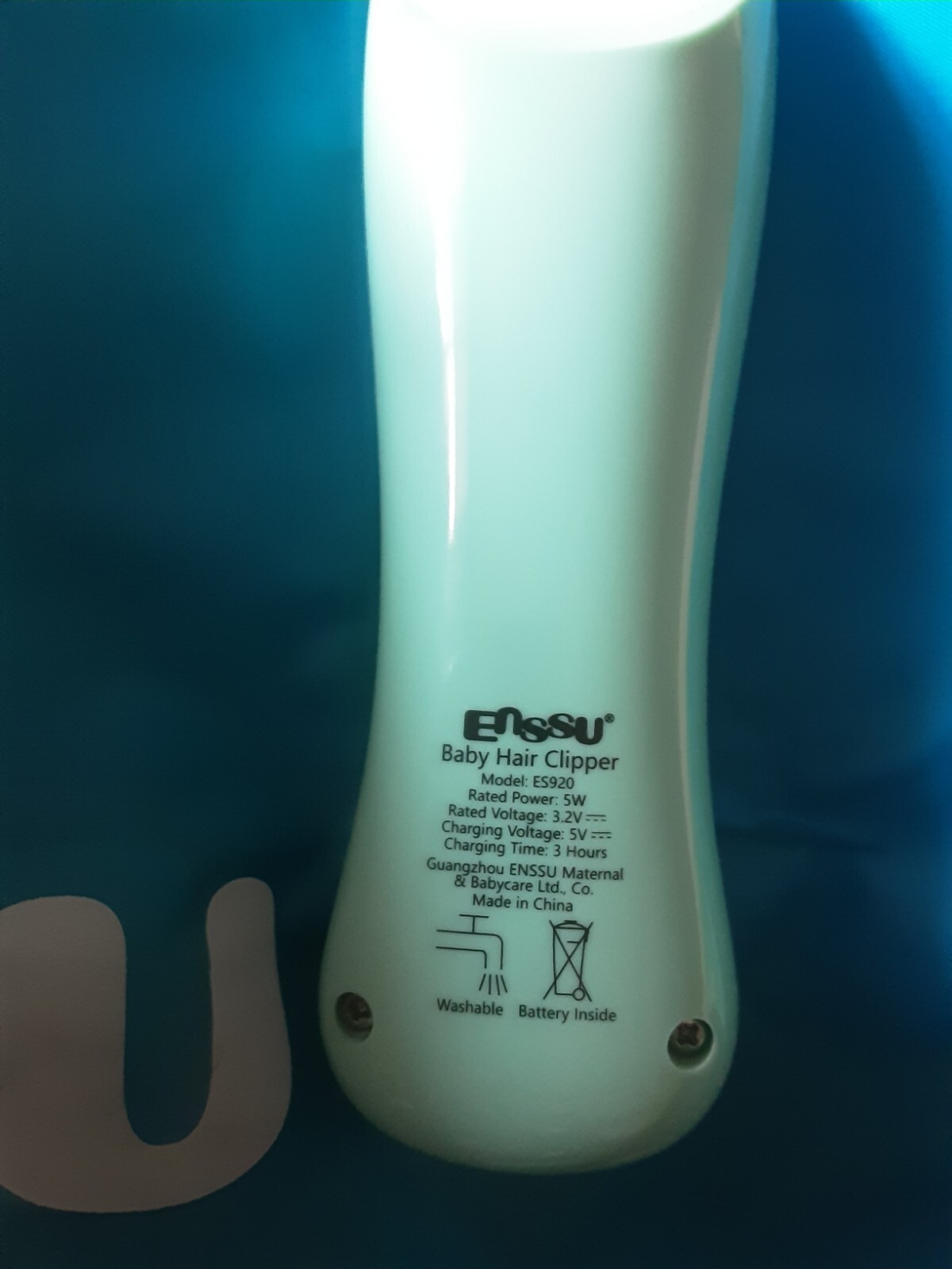 ENSSU Baby Hair Clippers, Lower Noise Haircut Trimmers for Children with Autism