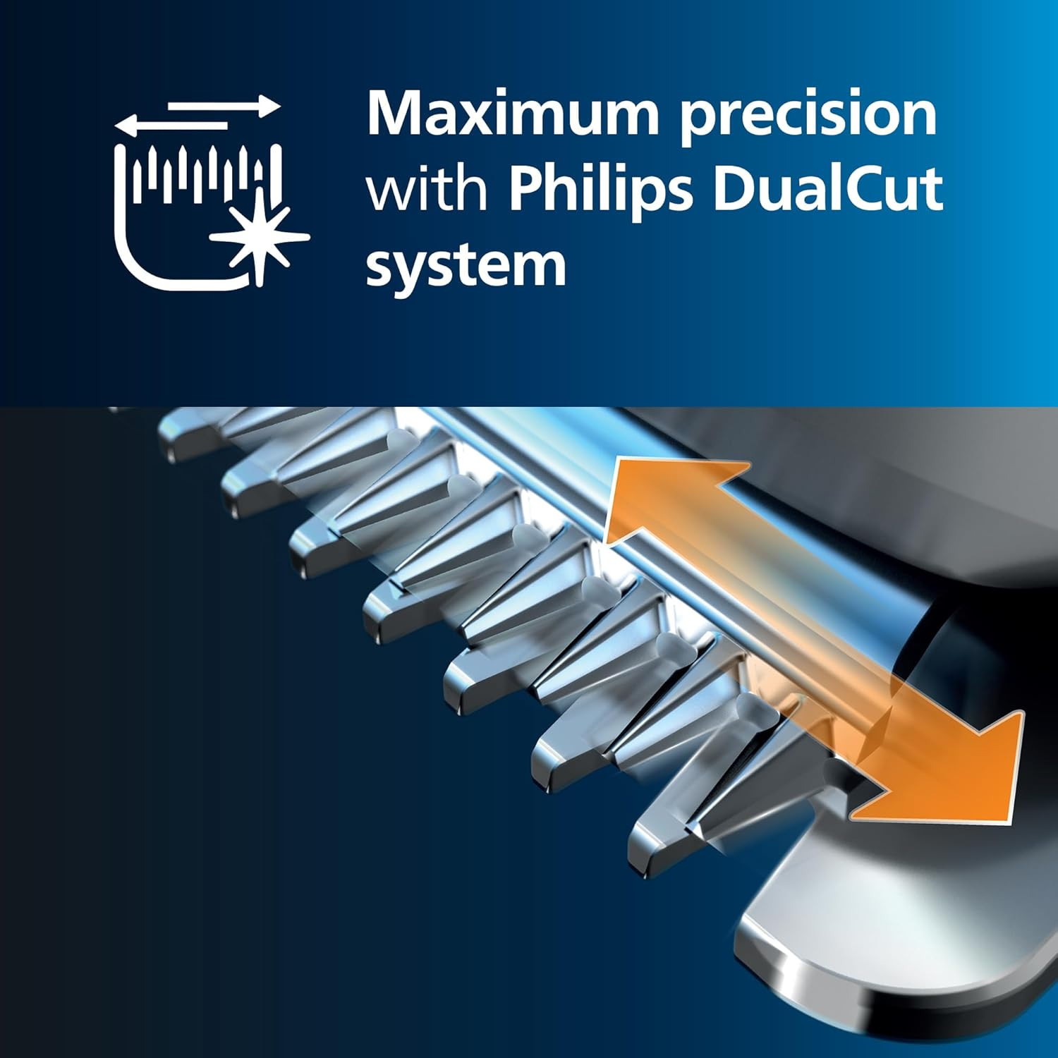 Philips Norelco Hair Clipper 7000 Series, Hair and Beard Trimmer, Precision Dial