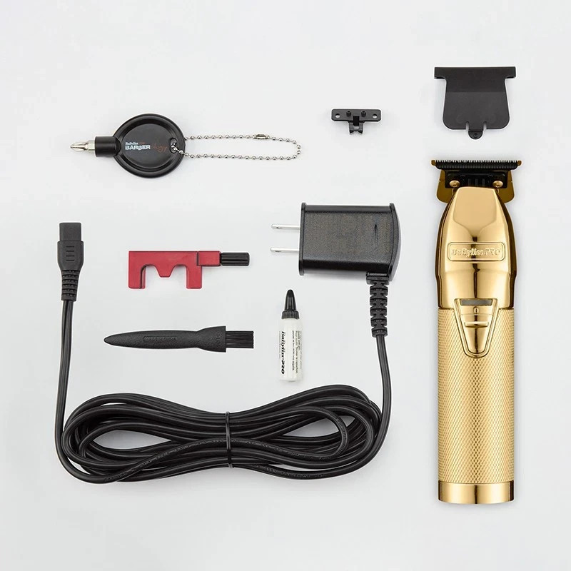 BaBylissPRO GOLDFX+ All-Metal Lithium Outlining Trimmer | FX787NG