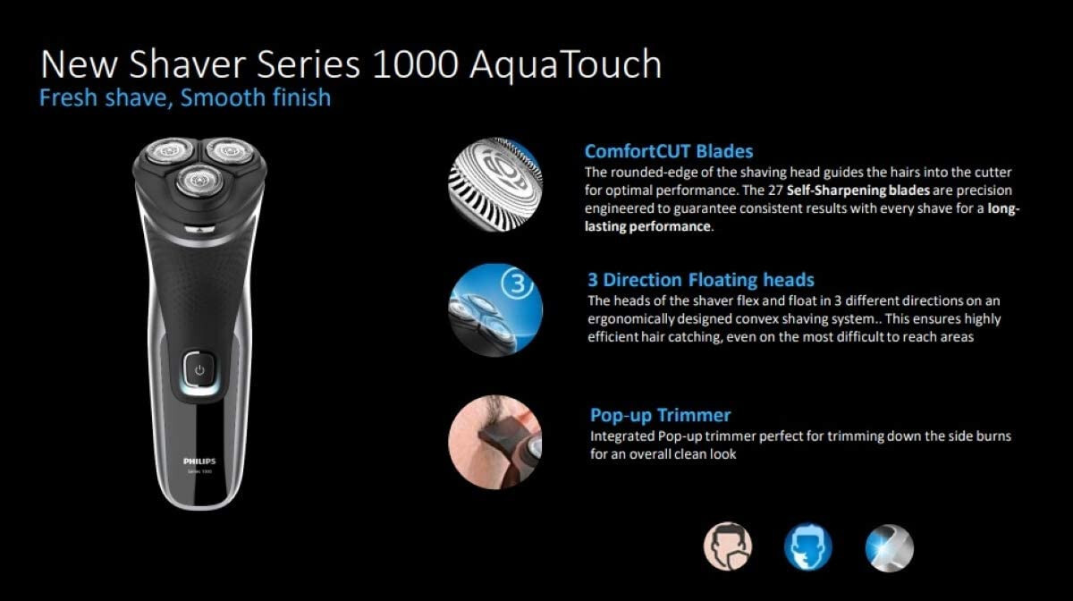 PHILIPS Shaver S1223/45, Battery