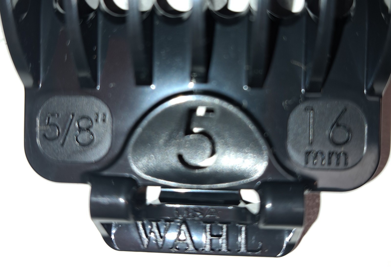 Wahl Clipper Guard Set 1-8 Full Size Fits Magic Clip Human & Animal Clippers