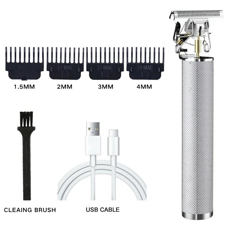 Professional Hair Clippers Trimmer Cutting Beard Cordless Barber Shaving Machine