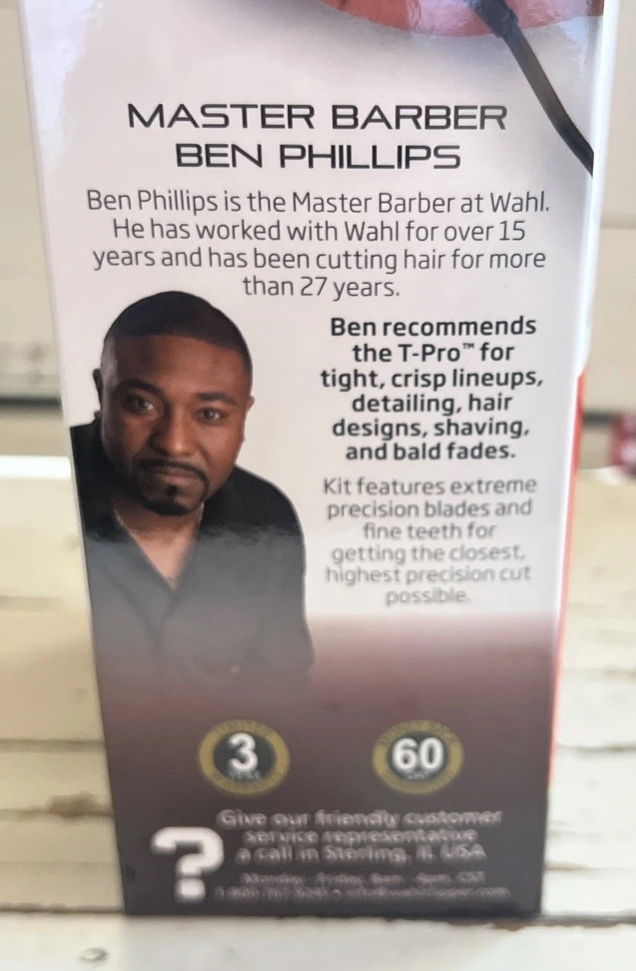 Wahl T-Pro Corded Compact Men’s Beard Trimmer Gold Black T-Blade NEW