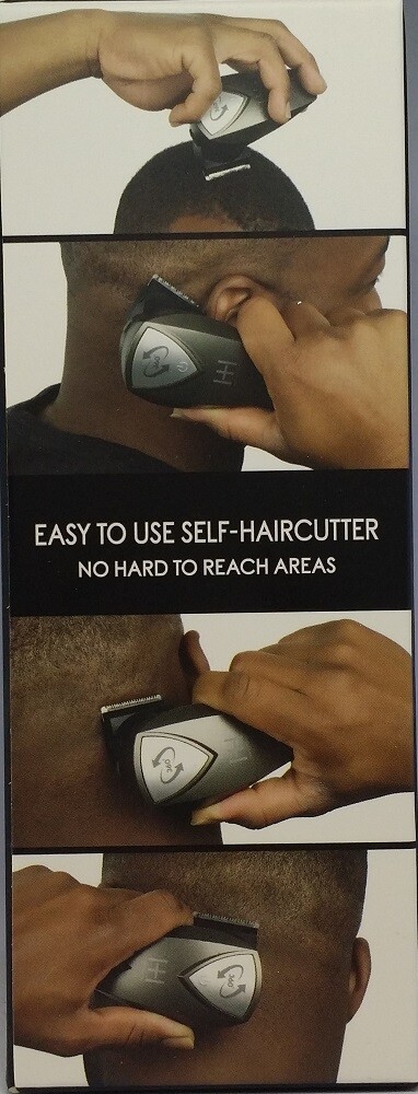 Hot and Hotter Rechargeable Self Hair Cutter 360° Rotating Head