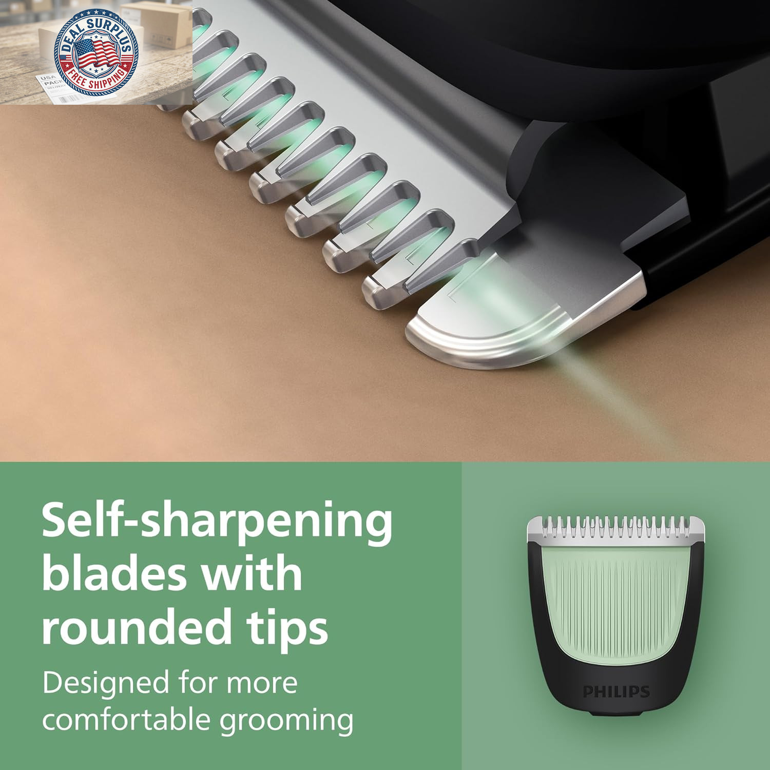 Philips All-In-One 3000 Series 13 in 1 Trimmer, Beard Styler & Men’S Hair Clipp