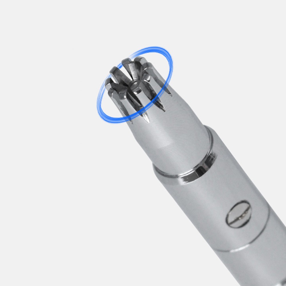 1PC Manual Stainless Steel nose trimmer men nose hair cutter Dual Shaver