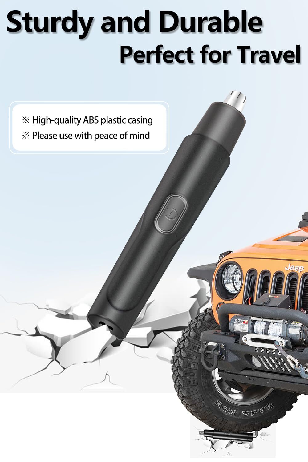 Nose Hair Trimmer, USB Rechargeable, Professional Painless Ear Hair Trimmer