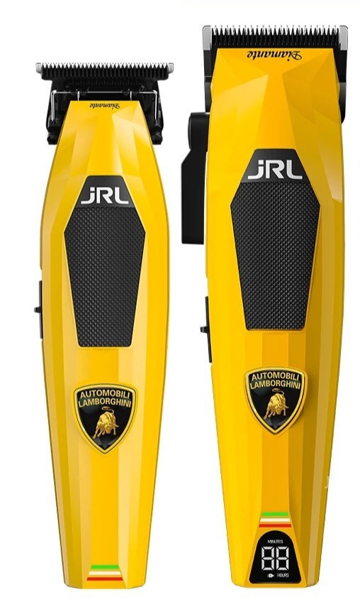 JRL x Lamborghini Diamante Cordless Clipper & Trimmer Set Limited Edition YELLOW