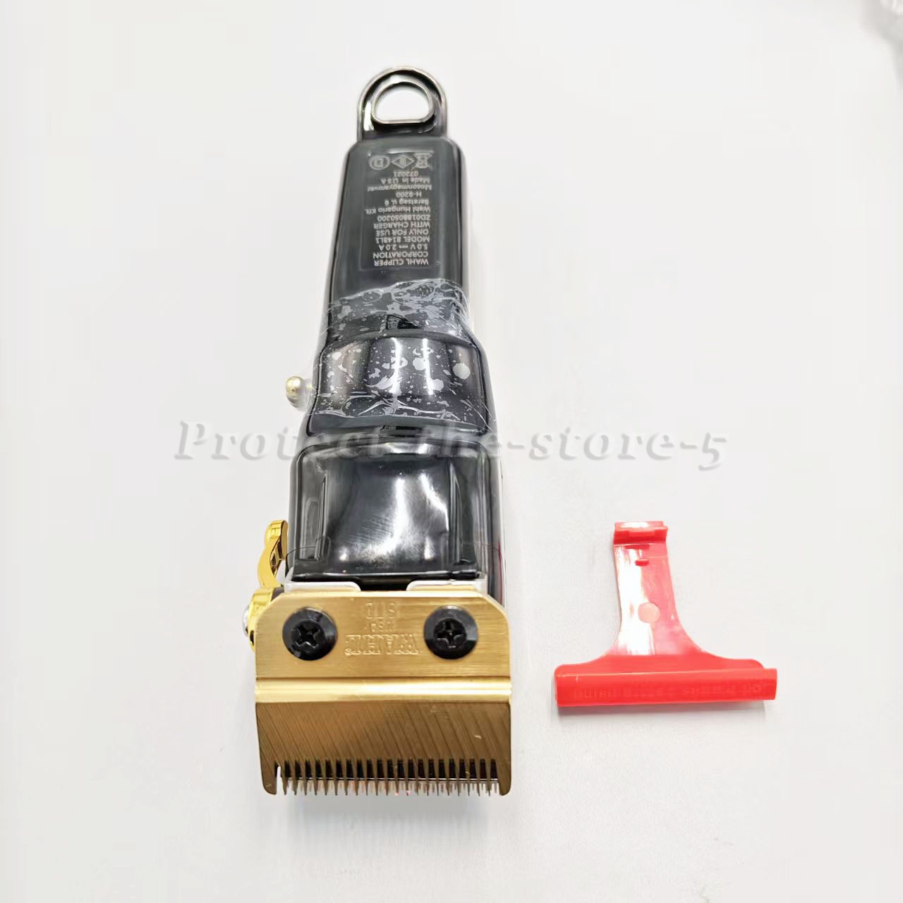 Wahl Professional 5-Star Gold Cordless Magic Clip Hair Clipper 8148-700 w/ Stand
