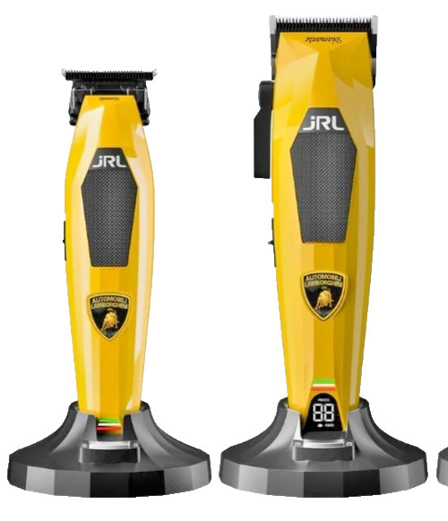 JRL x Lamborghini Diamante Cordless Clipper & Trimmer Set Limited Edition YELLOW