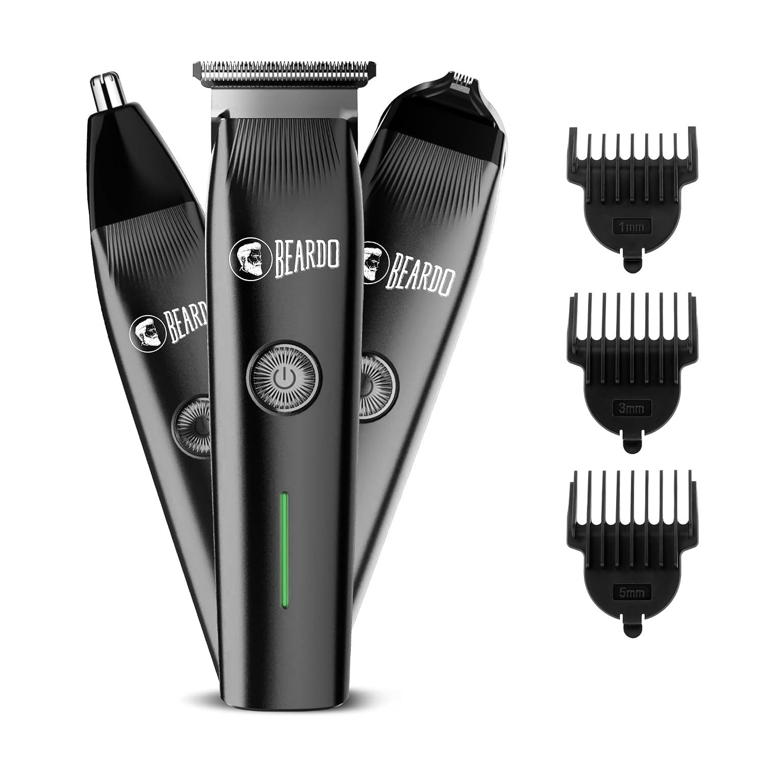 Beardo Ape-X Prime 3-in-1 Multipurpose Trimmer for Men,BDTO029,Black