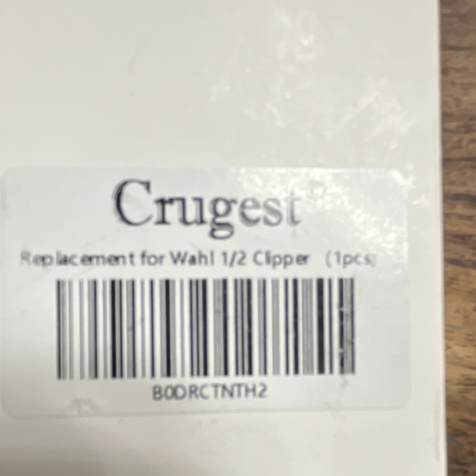 Crugest Replacement Hair Guard for Wahl 1/2 Clipper, 1.5mm Black