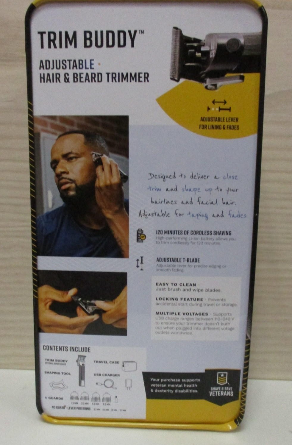 The Cut Buddy Trim Buddy, Cordless Beard & Hairline Trimmer 2007-TRM ( dented)