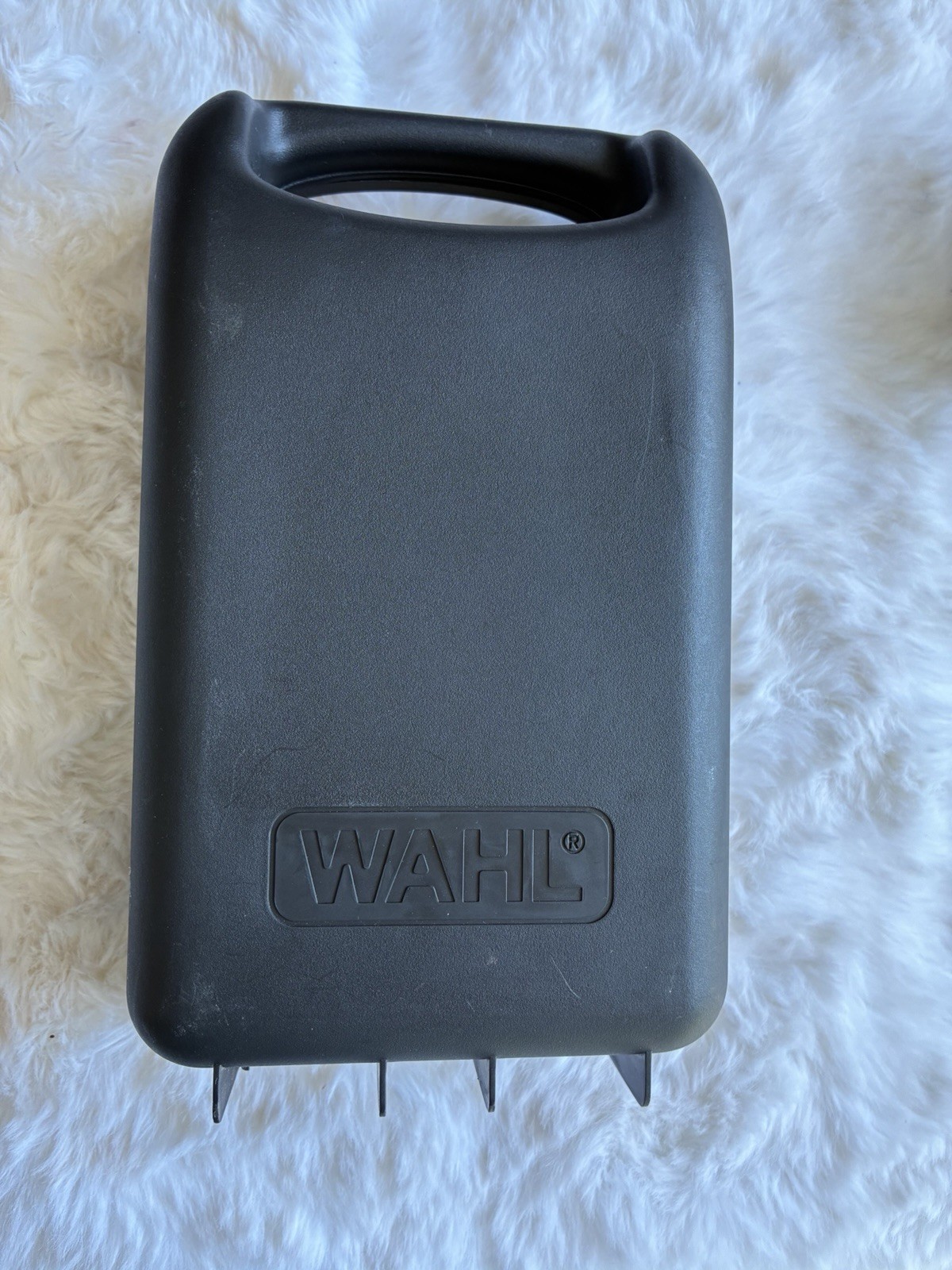 Wahl Corded Electric Hair Clipper Kit w/ Case & Guards 1/8″ 1/4″ Black/Silver