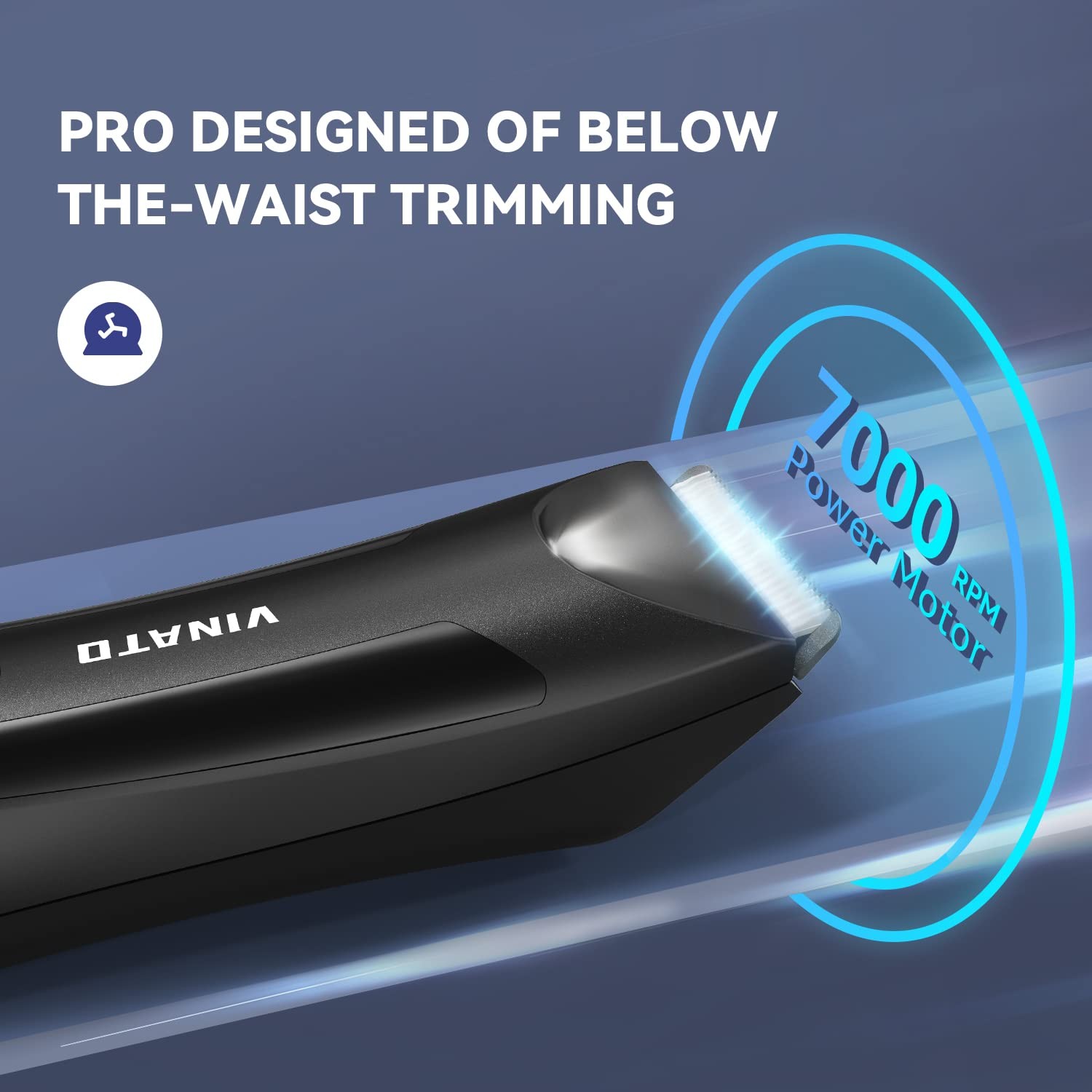 Electric Body Hair Trimmer – Manscape Ball Trimmer, Groin Hair Trimmer for Me…