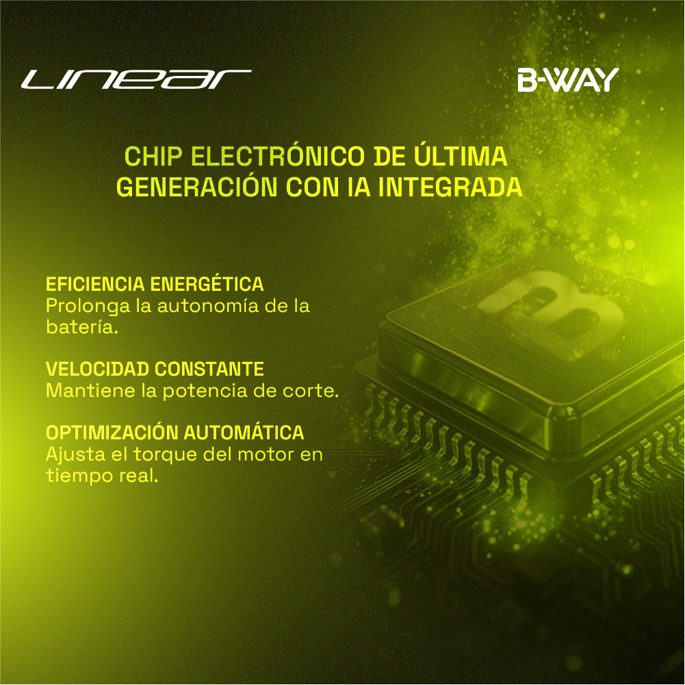 B-WAY Linear Professional Cordless Hair Clipper 20000 RPM AI Dual Coil Motor
