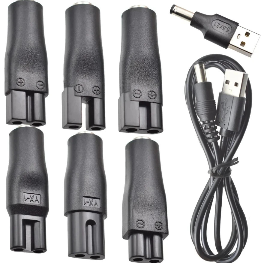 Power Cord 5V adapter for Hair Clippers,Beard trimmers,Beauty Instruments