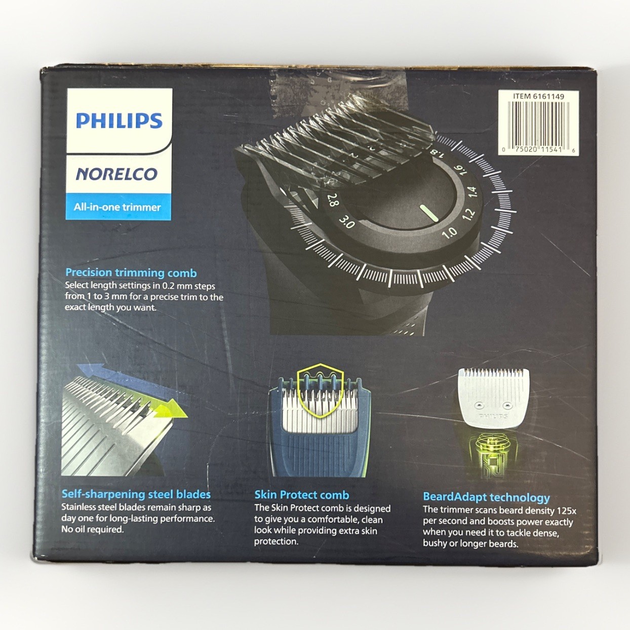 Philips Norelco Ultimate Precision All In One Trimmer & Accessories OB