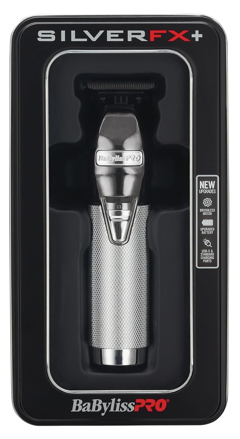 BaBylissPRO SILVERFX+ All-Metal Lithium Outlining Trimmer | FX787NS NEW