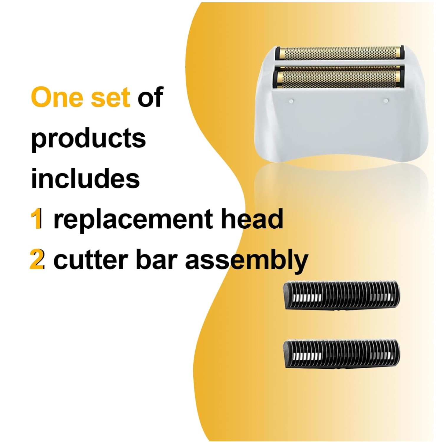 Shaver Head Cutter Foil Set, Andis 17150TS-1