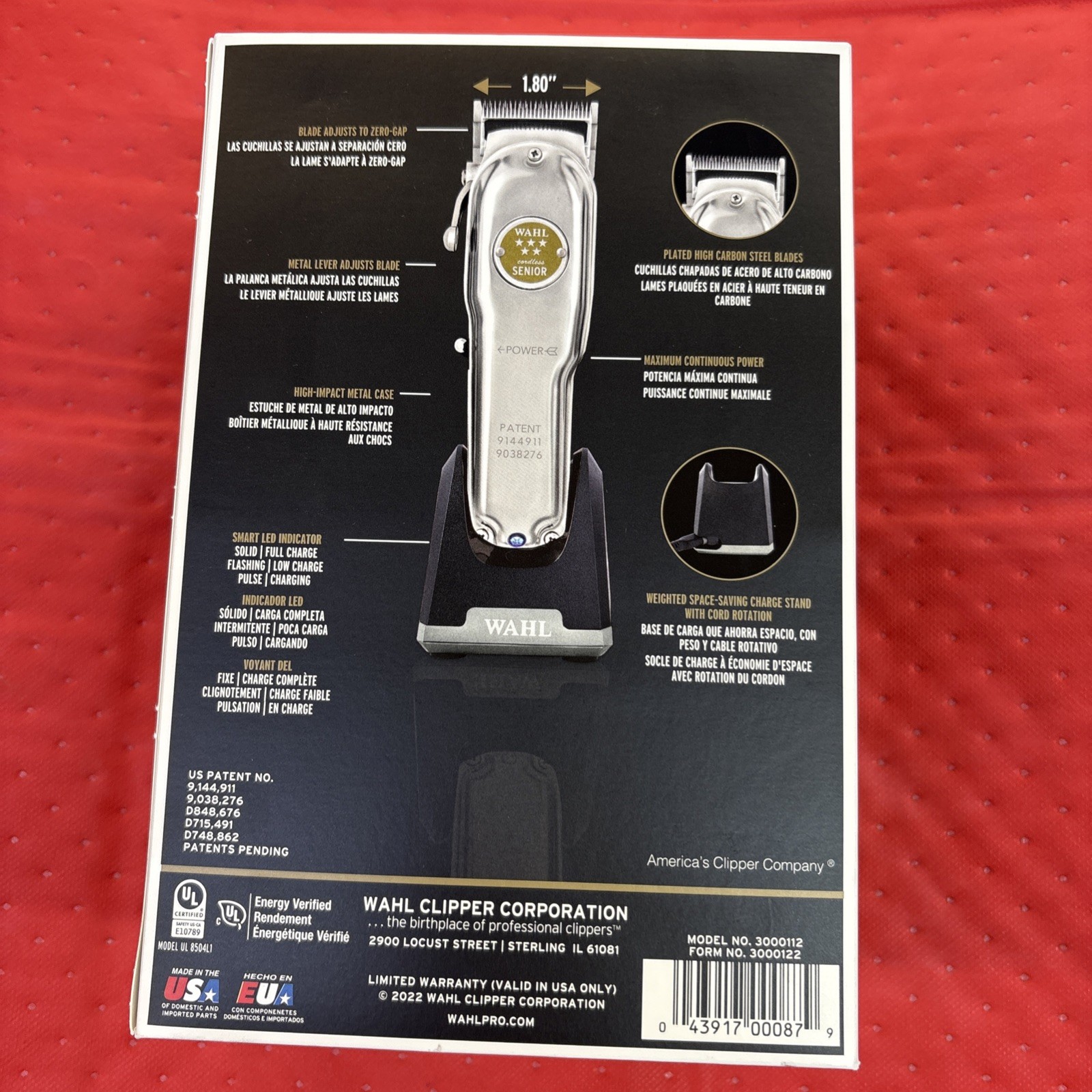 Wahl 5 “Star Senior” Cordless Clipper (Metal Edition)