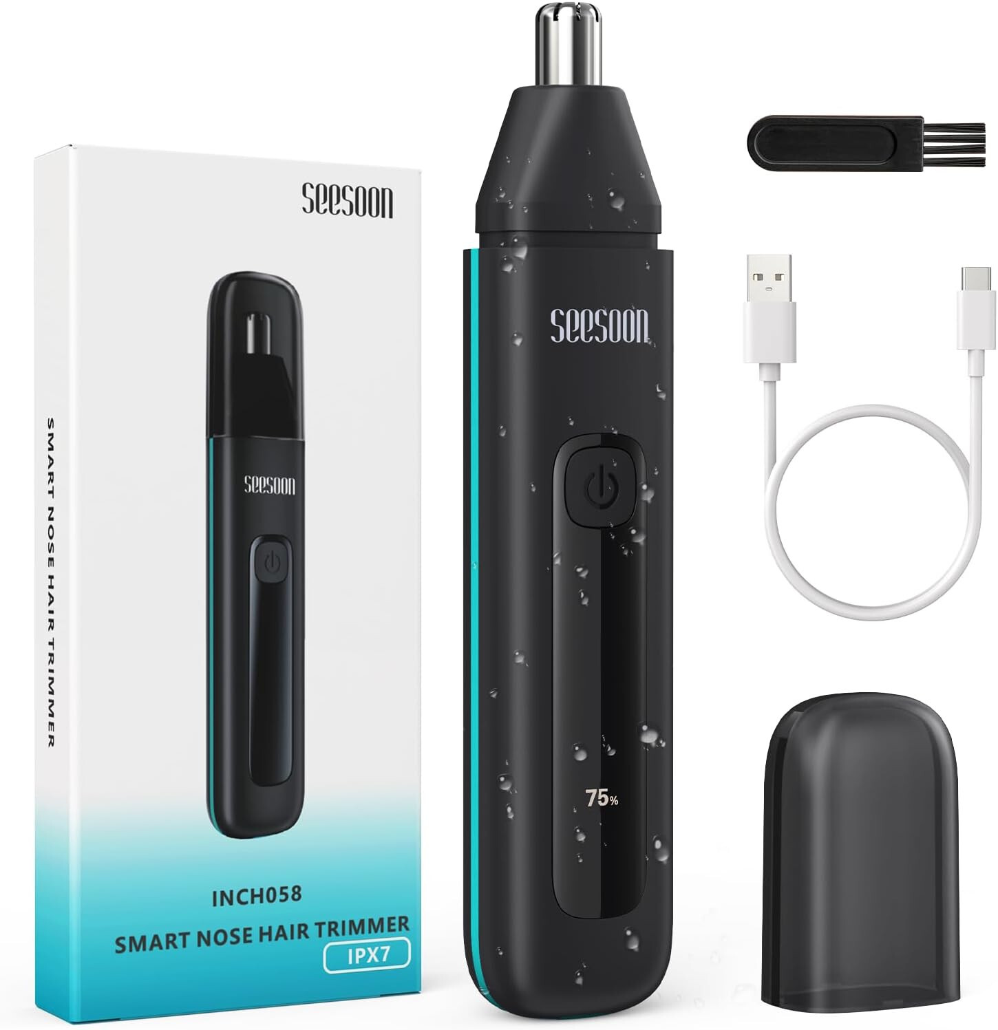 Nose Hair Trimmer for Men – 2024 Professional Painless Ear Hair Trimmer