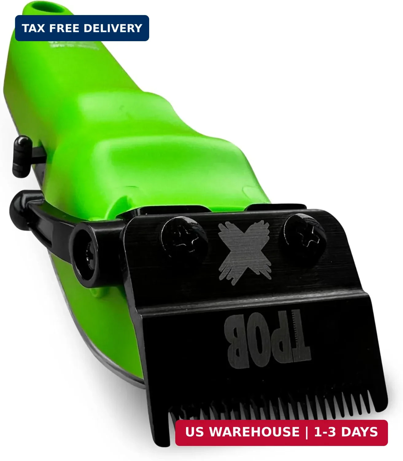 Slime 2 Barber Hair Clippers for Men 6800 RPM with Matte Green Case and X F