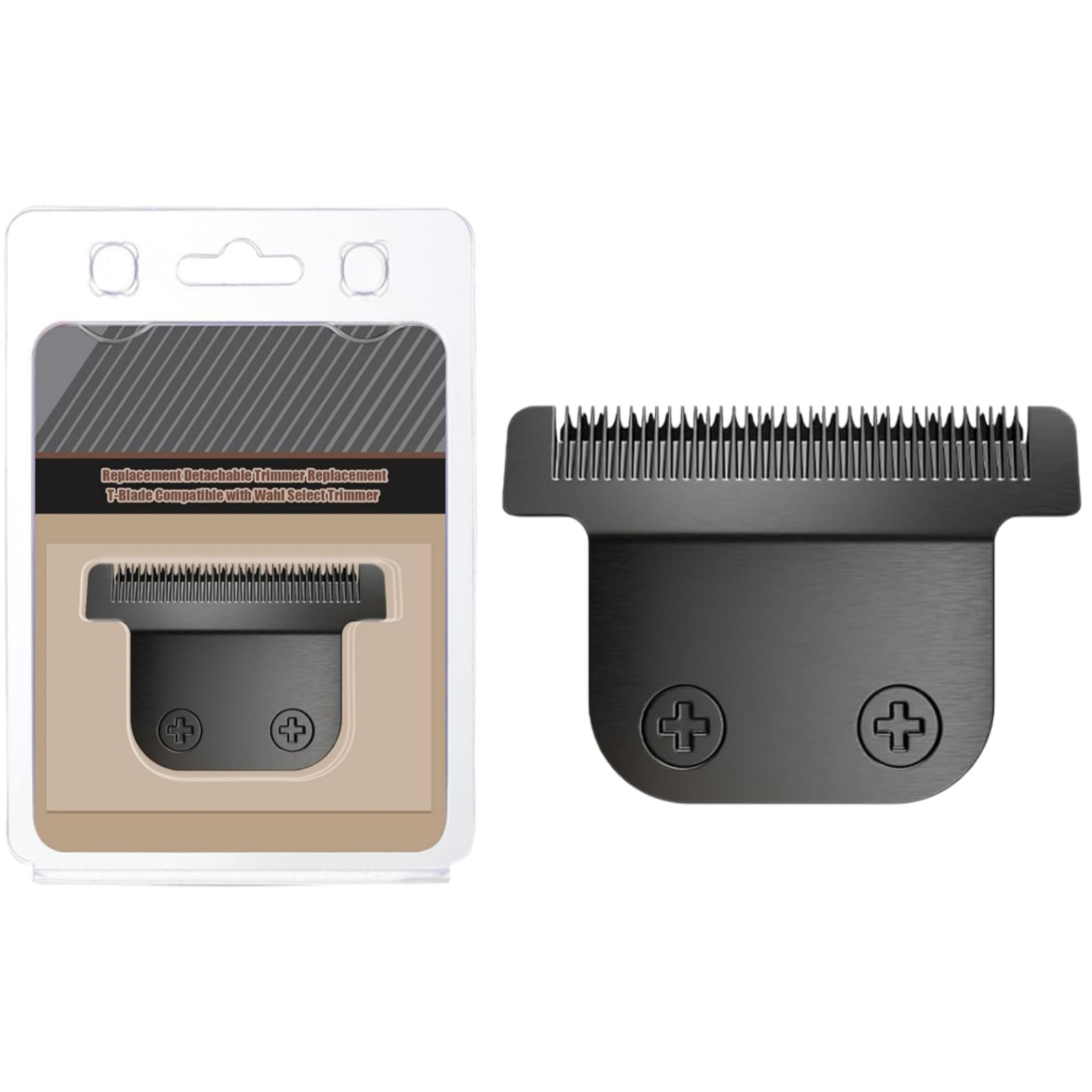 2Pcs Detachable Replacement Blade fits Wahl Trimmers Stainless Steel 30mm 40mm