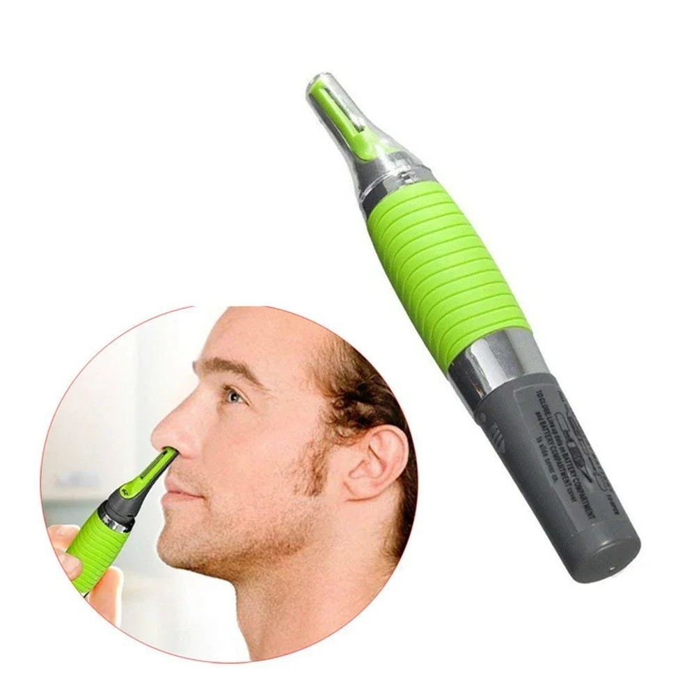 Hot Men Nose Ear Face Neck Eyebrow Hair Mustache Beard Trimmer Shaver Clipper