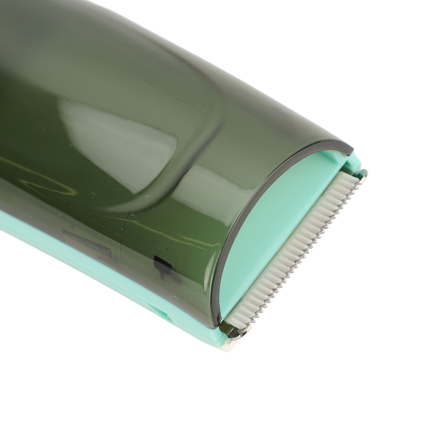Baby Hair Clipper Quiet Electric Kids Hair Trimmer Green Waterproof Wet Dry Use