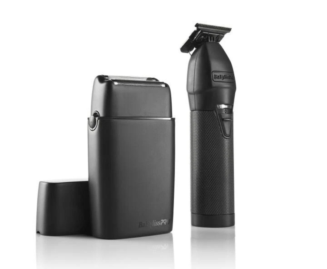 BaBylissPRO LimitedFX Collection Trimmer & Shaver Set Matte Black | FXDUOFS2TMB