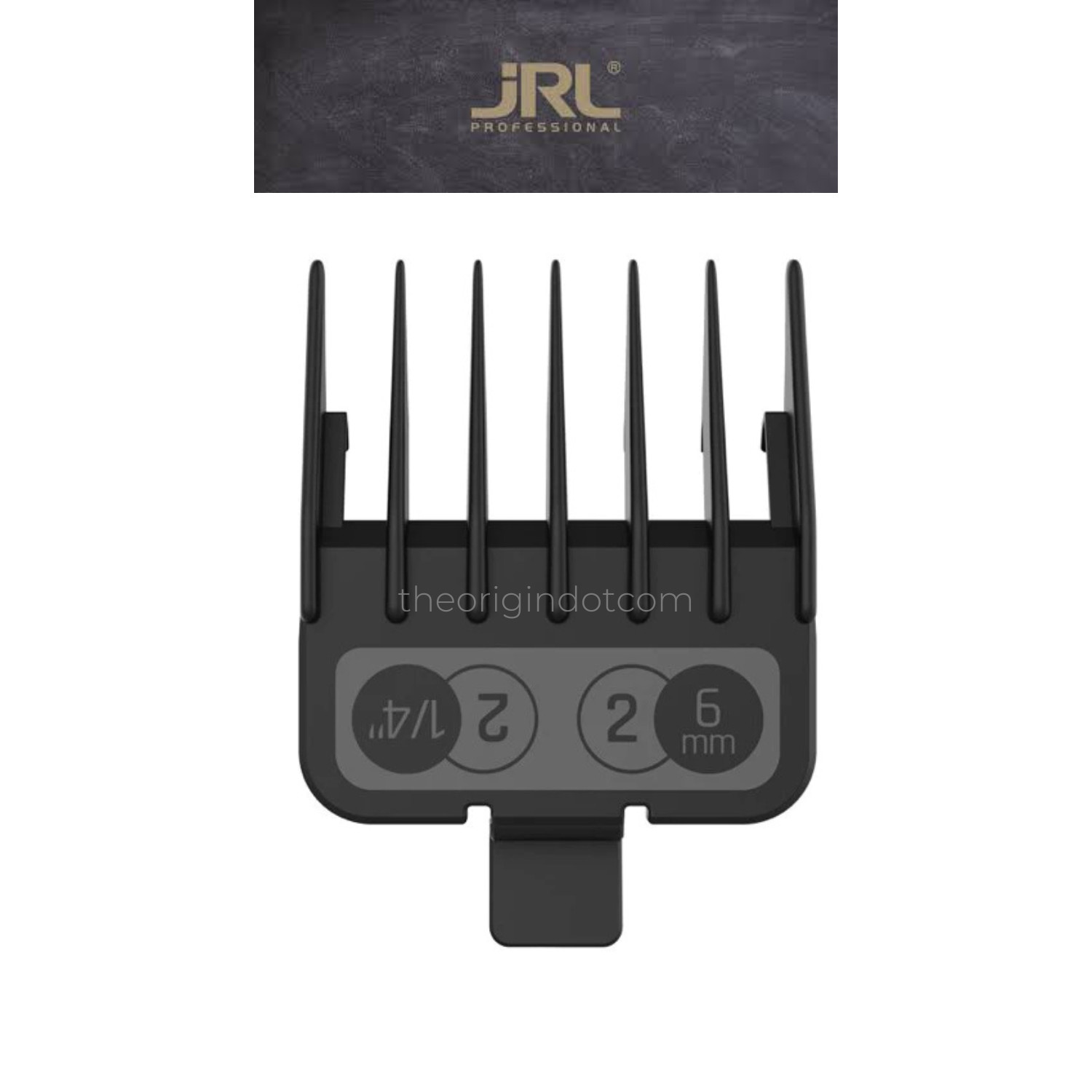 JRL Clipper Guards Set – 6 Premium Guide Combs (1.5mm to 13mm) for Hair Clippers