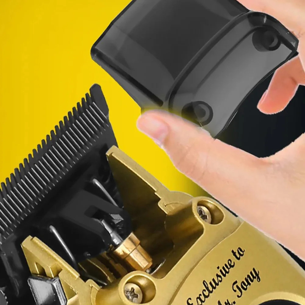 Professional Brushless Motor Hair Clippers 11500RPM Cordless Barber Electric Hai