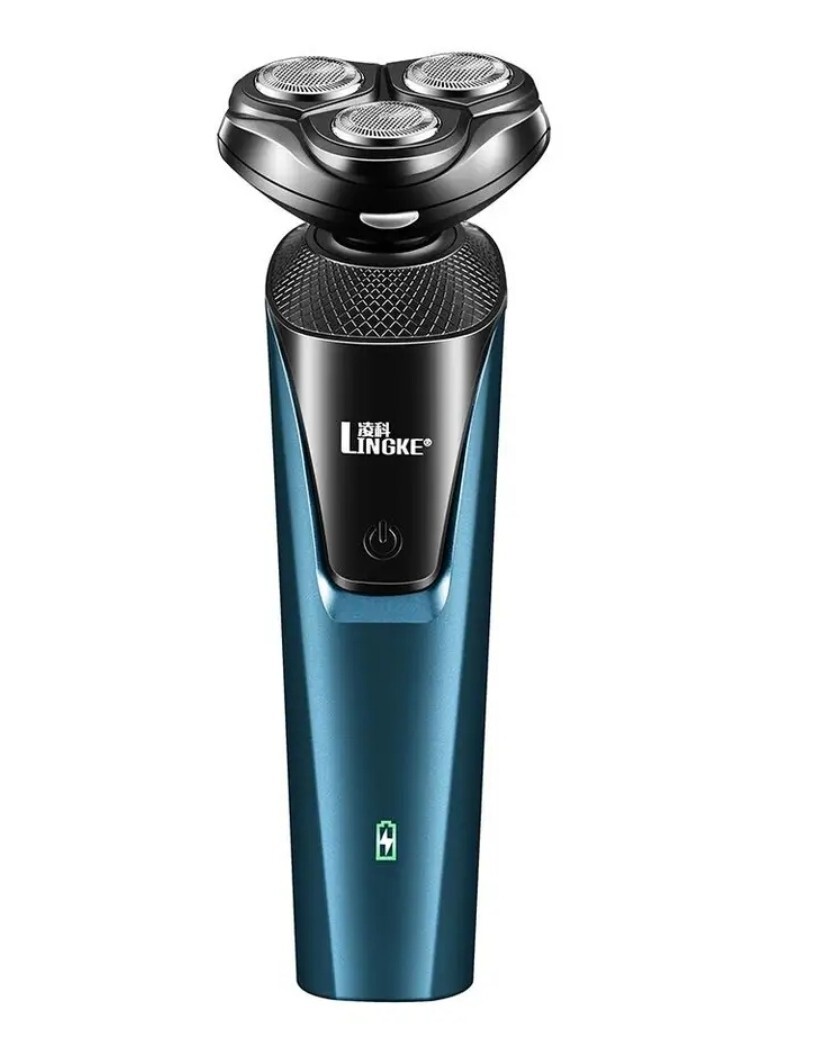 3-in-1 Wet & Dry Electric Shaver, Washable Rechargeable Men’s Electric Shaver