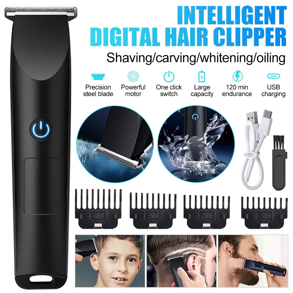 Cordless Beard Trimmer Hair Clippers Cutting Men Electric Barber Shaving Machine