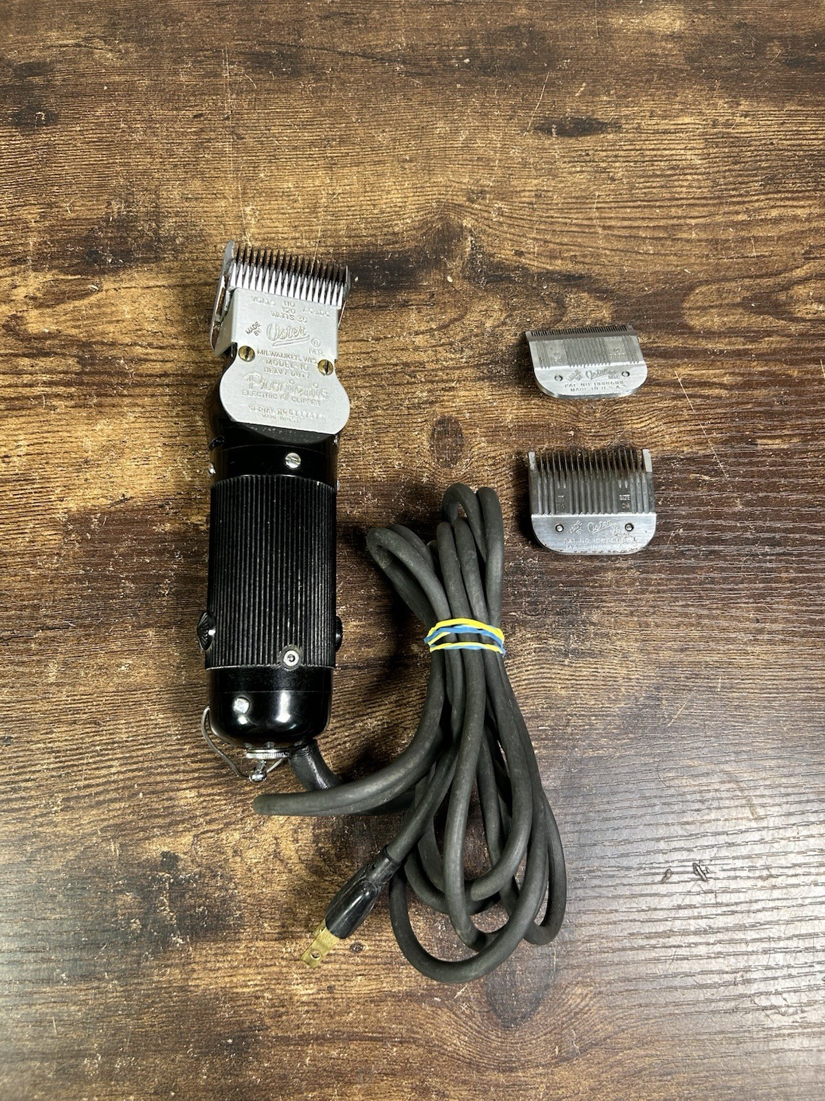 Vintage Oster Hair Clippers-Model 10 Progienic-Heavy Duty