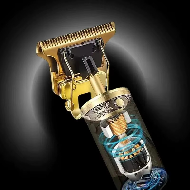 Electric Hair Cutting Machine Vintage T9 Clipper Hair Rechargeable Man Shaver Tr