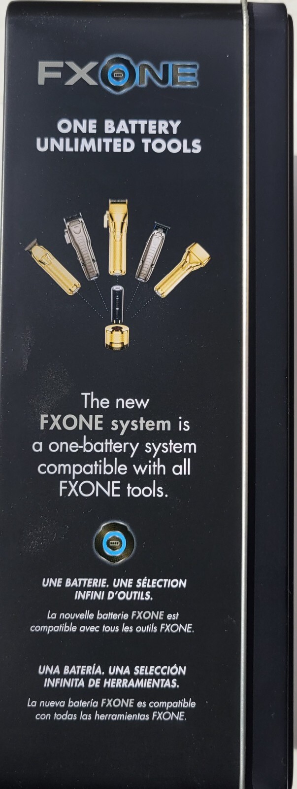 Babyliss AllMetal Matte Black Cordless Trimmer FXONE #FX799MB N1 Brushless Motor