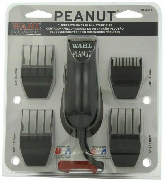 NEW Wahl Professional Peanut Black Hair Clipper Trimmer Haircut Kit 8655-200