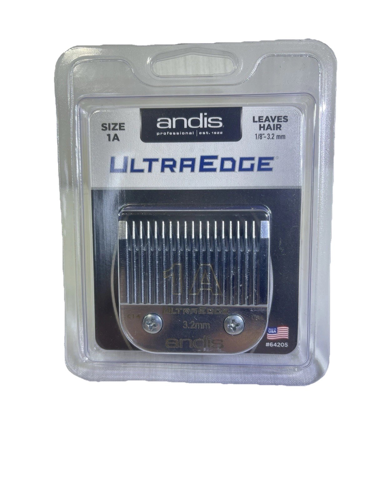 Andis Professional UltraEdge Detachable Blade, Size 1A #64205 USA New Sealed