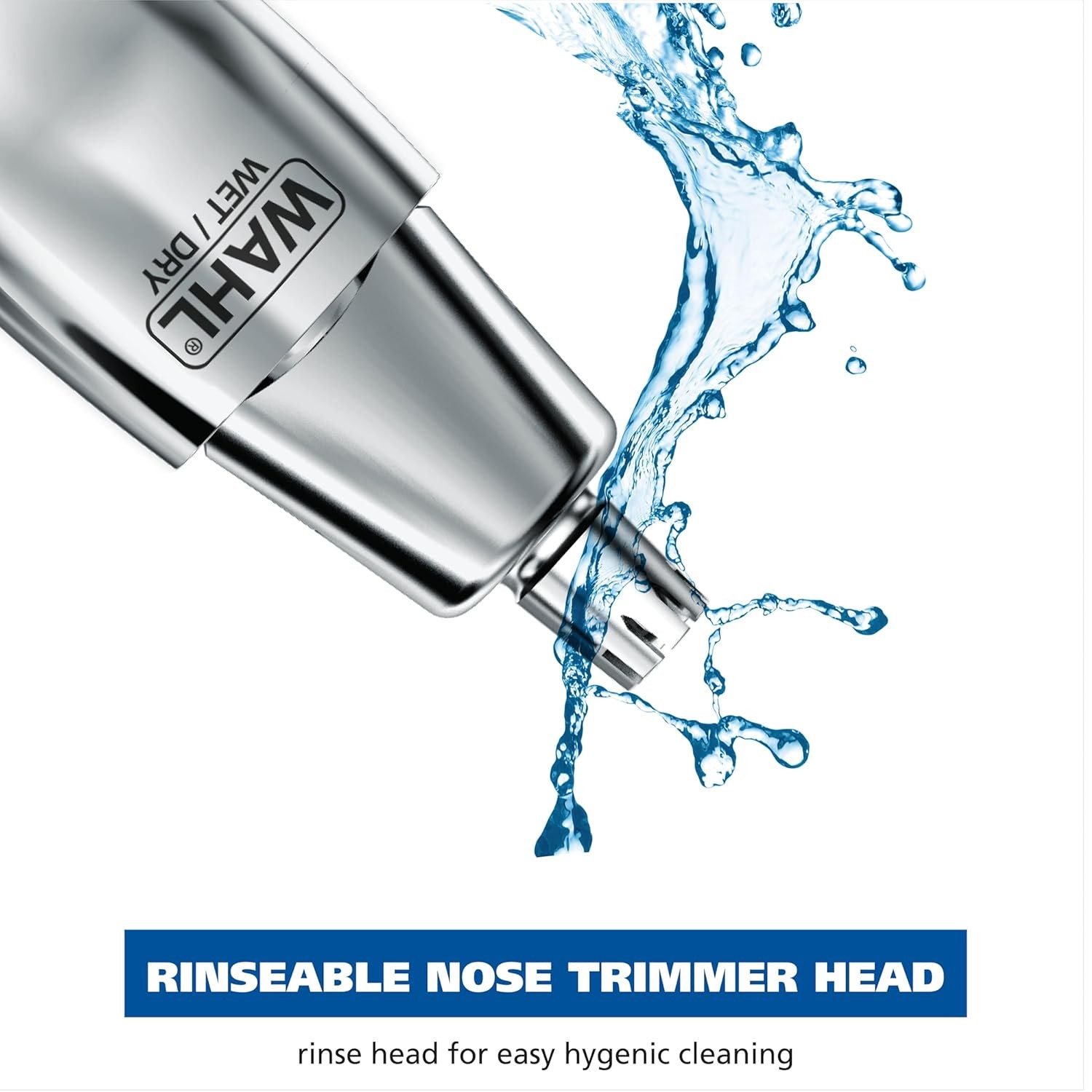 Wahl Groomsman Rechargeable Beard & Nose Trimmer Kit, 7 Guides