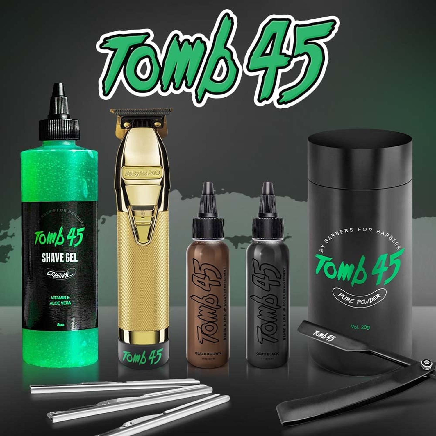 Tomb 45 Wireless Charging PowerClip | Cordless Power Clip for Hair Trimmers f…