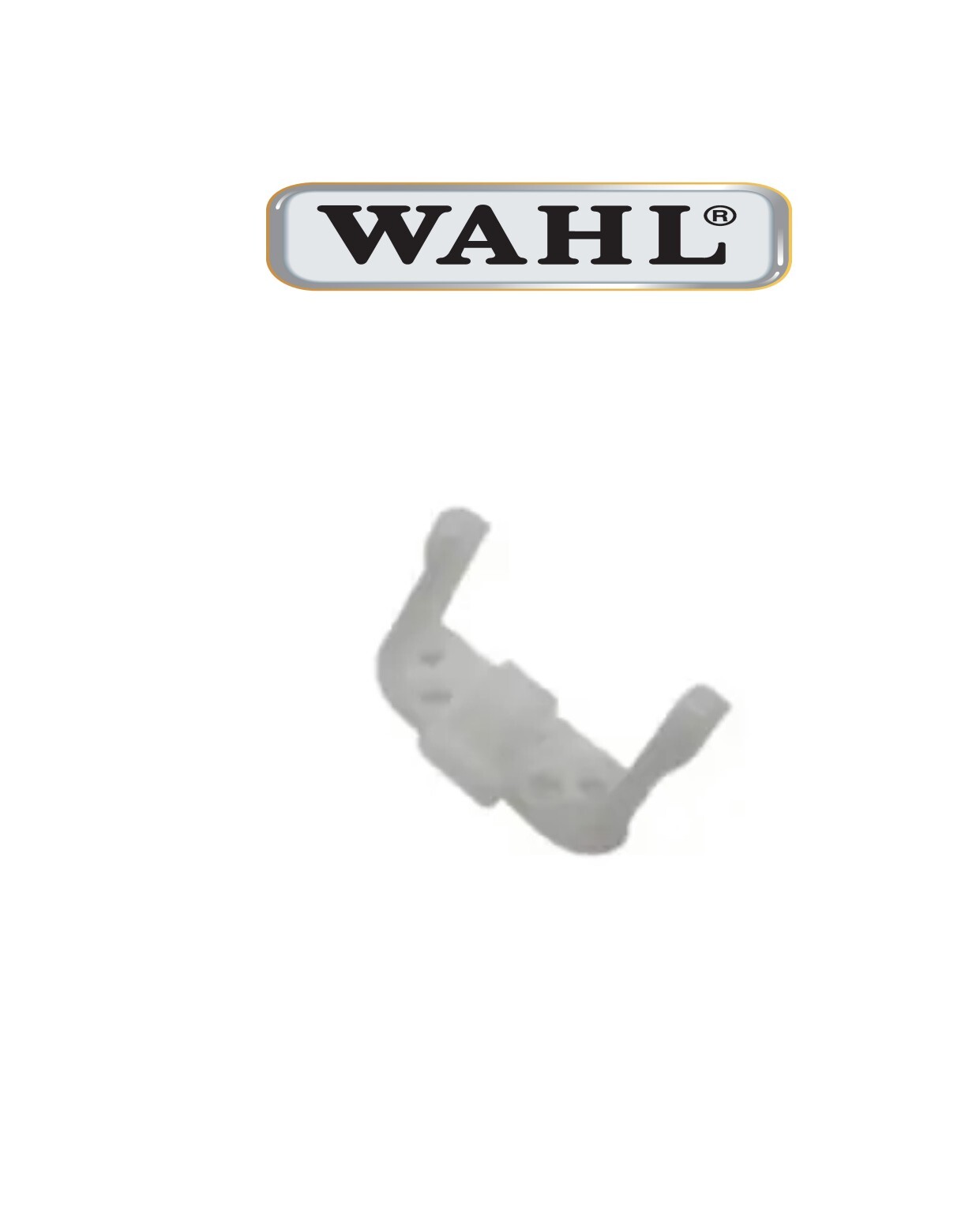 OEM Wahl Trimmer Standard / T Blade Replacement White Backing Plastic Piece Part