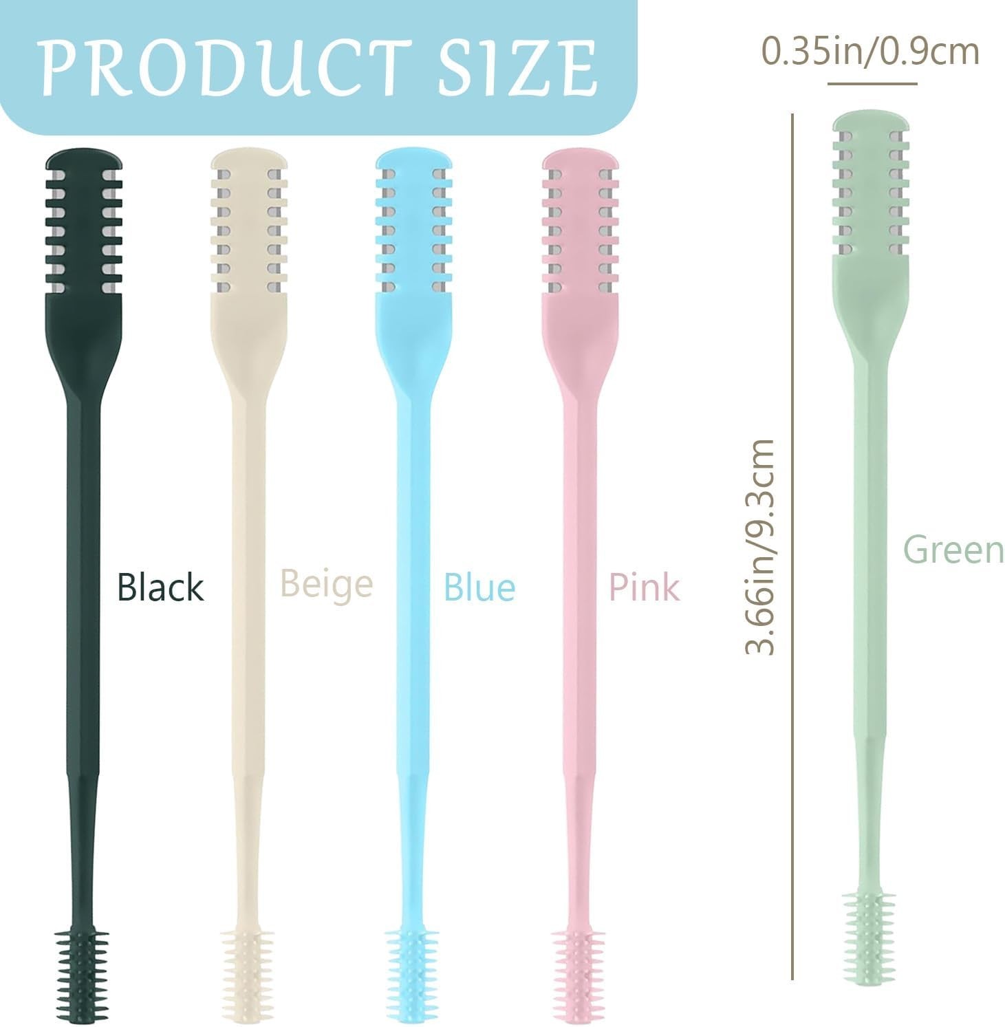 5Pcs 2-in-1 Nose Hair Trimmer for Men Women: 2026 New Portable Double Sided 3…