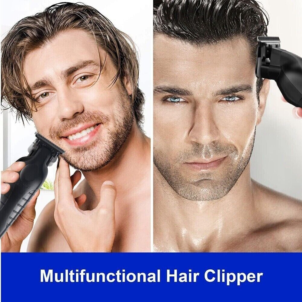 Kemei Electric Hair Clipper Barber Cordless Hair Trimmer 0mm Zero Gapped Carving