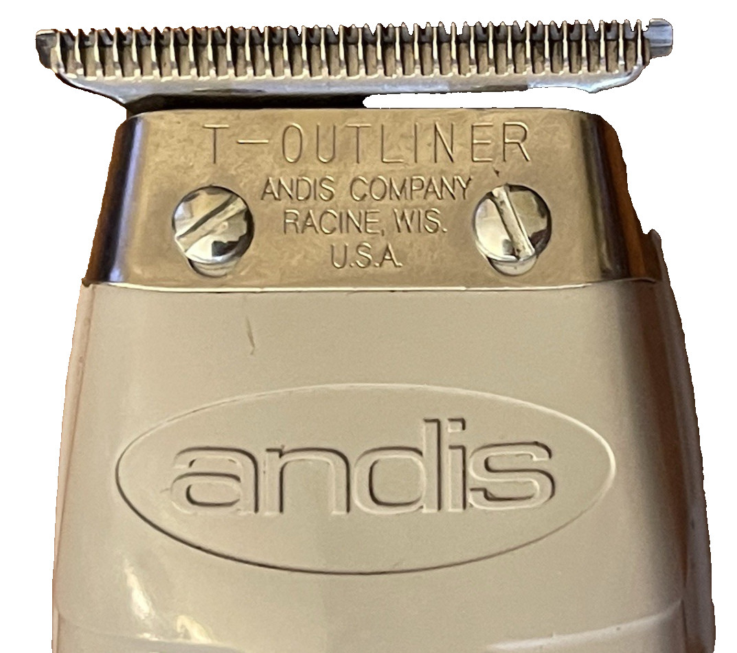Andis T-Outliner Professional T-Blade Trimmer GTO Dry & Fading Corded #04710 VGC