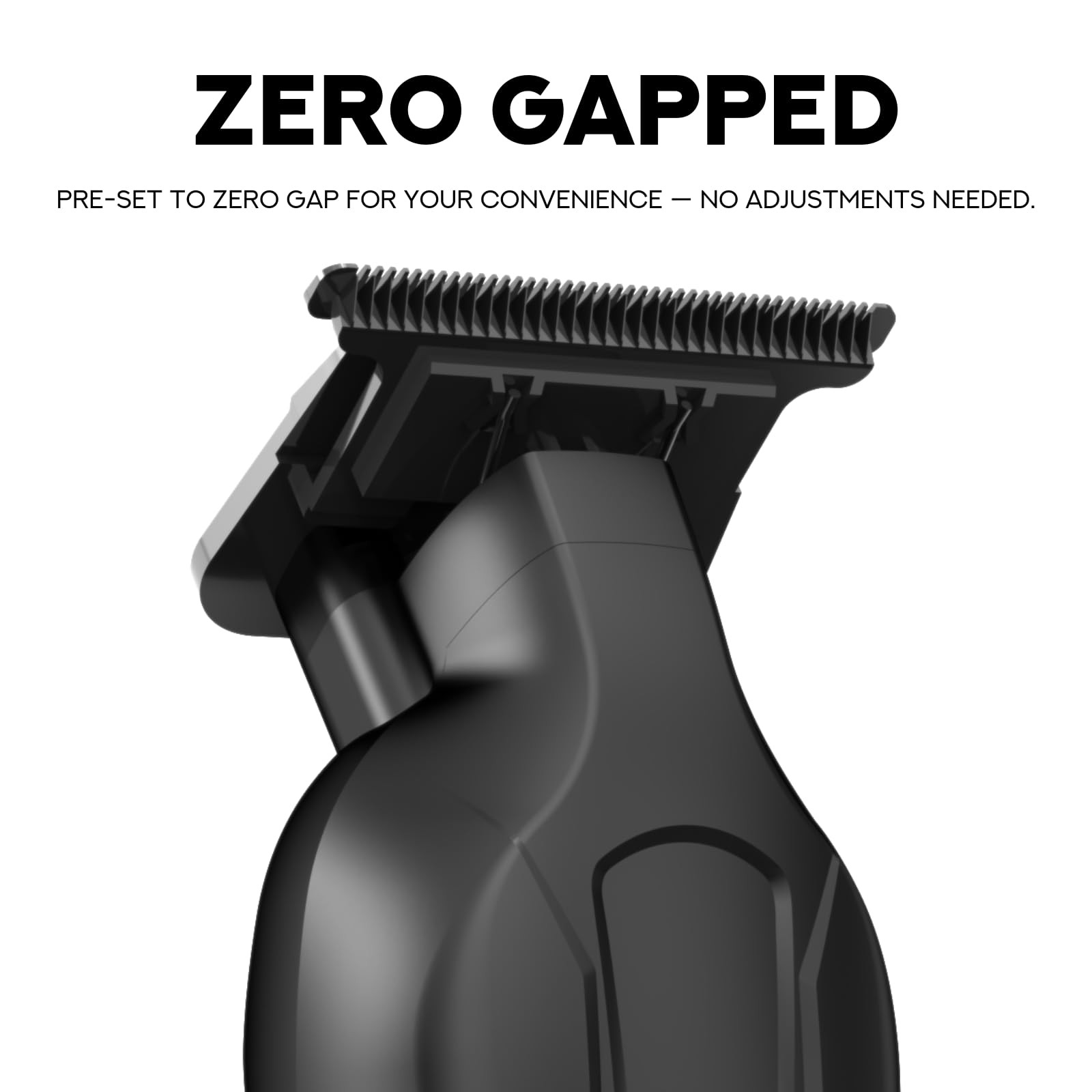 Vader Lite ST3700 Professional Barber Trimmer – Ultra Sharp Zero Gap DLC T-Bl…