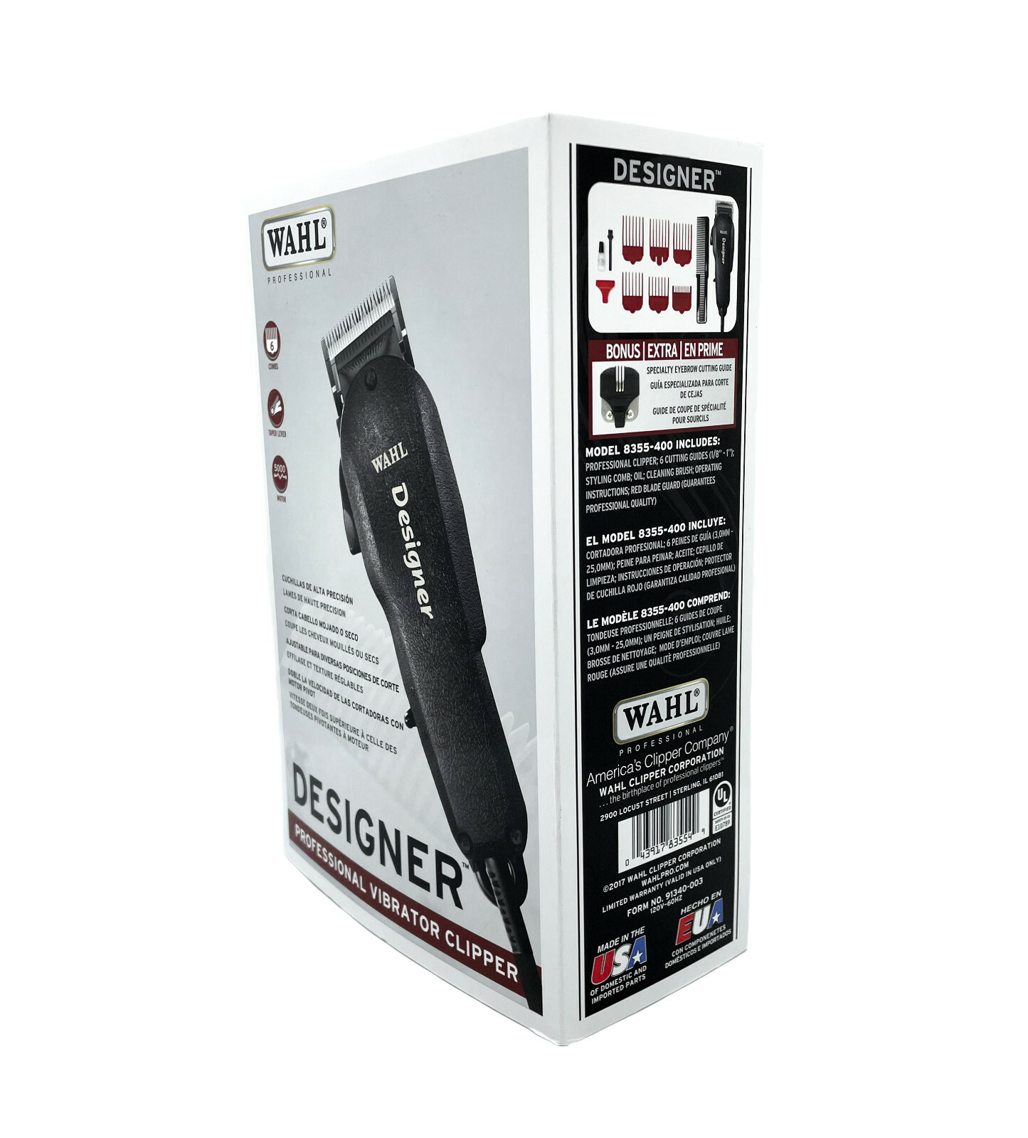 Wahl Designer Professional Vibrator Clipper *NEW