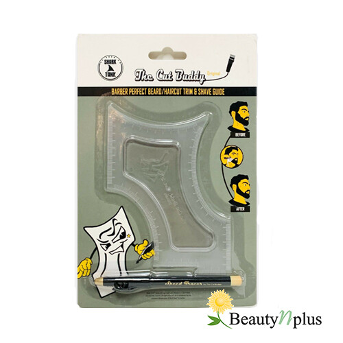 The Cut Buddy Beard & Mustache Shaping Tool With Pen (New)