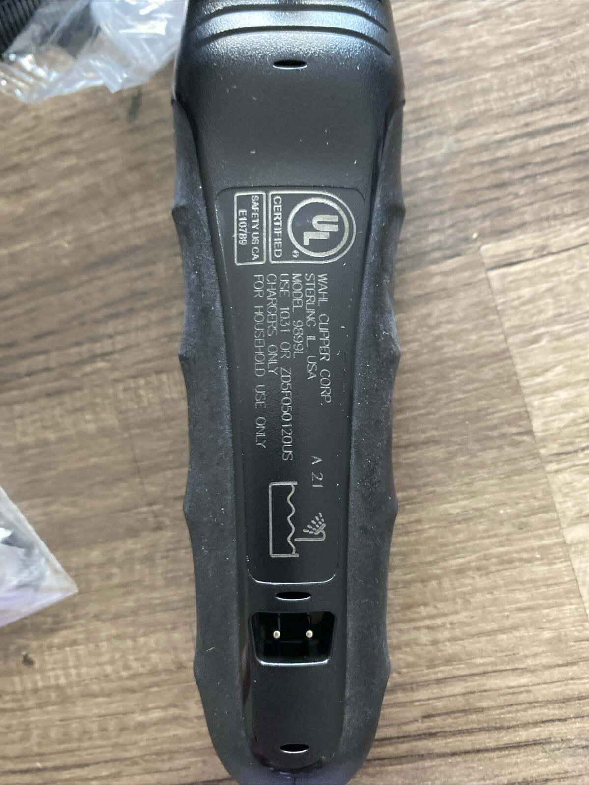 WAHL Deluxe Aqua Blade Lithium Trimmer 09899-100/no Charger/w